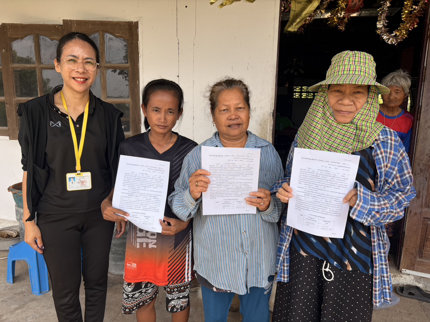 title - ส.ป.ก.นครปฐม ลงพื้นที่จัดทำข้อตกลงต่อท้ายสัญญากู้ยืมเงินกองทุนการปฏิรูปที่ดินเพื่อเกษตรกรรม